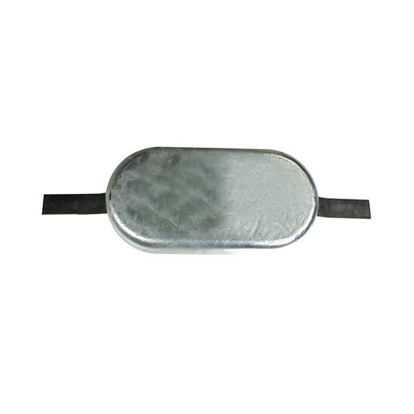 Martyr Anodes Oval Zinc Anode With Strap 13kg 1 Martyr Anodes Oval Zinc Anode With Strap 13kg