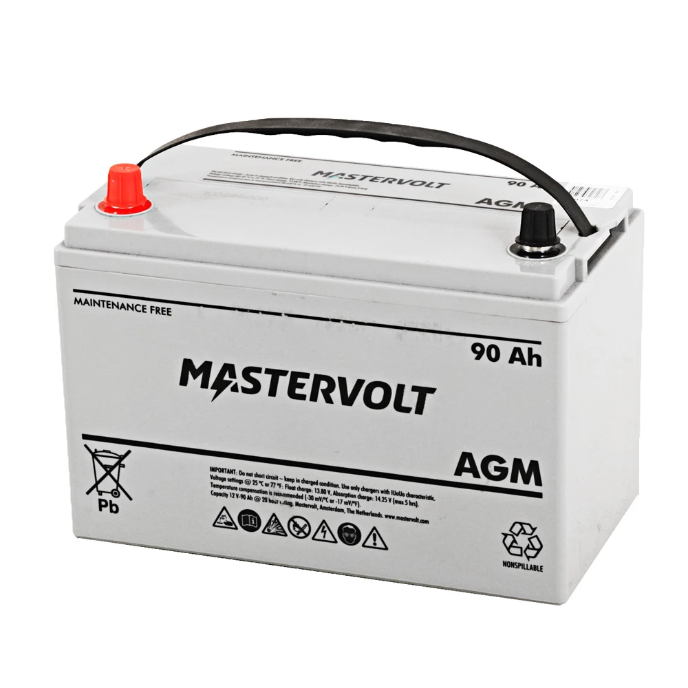 Mastervolt MV 12/90 Ah AGM Battery 1 Mastervolt MV 12/90 Ah AGM Battery