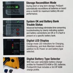 Mastervolt AGM Battery And ProMariner ProSport Charger With Cables 90Ah 24V -Mastervolt Sales 130319 4 2