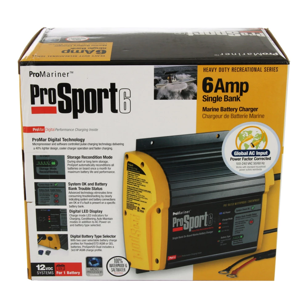 Mastervolt AGM Battery With ProMariner ProSport Charger 90Ah 12V 2 Mastervolt AGM Battery With ProMariner ProSport Charger 90Ah 12V - Image 2