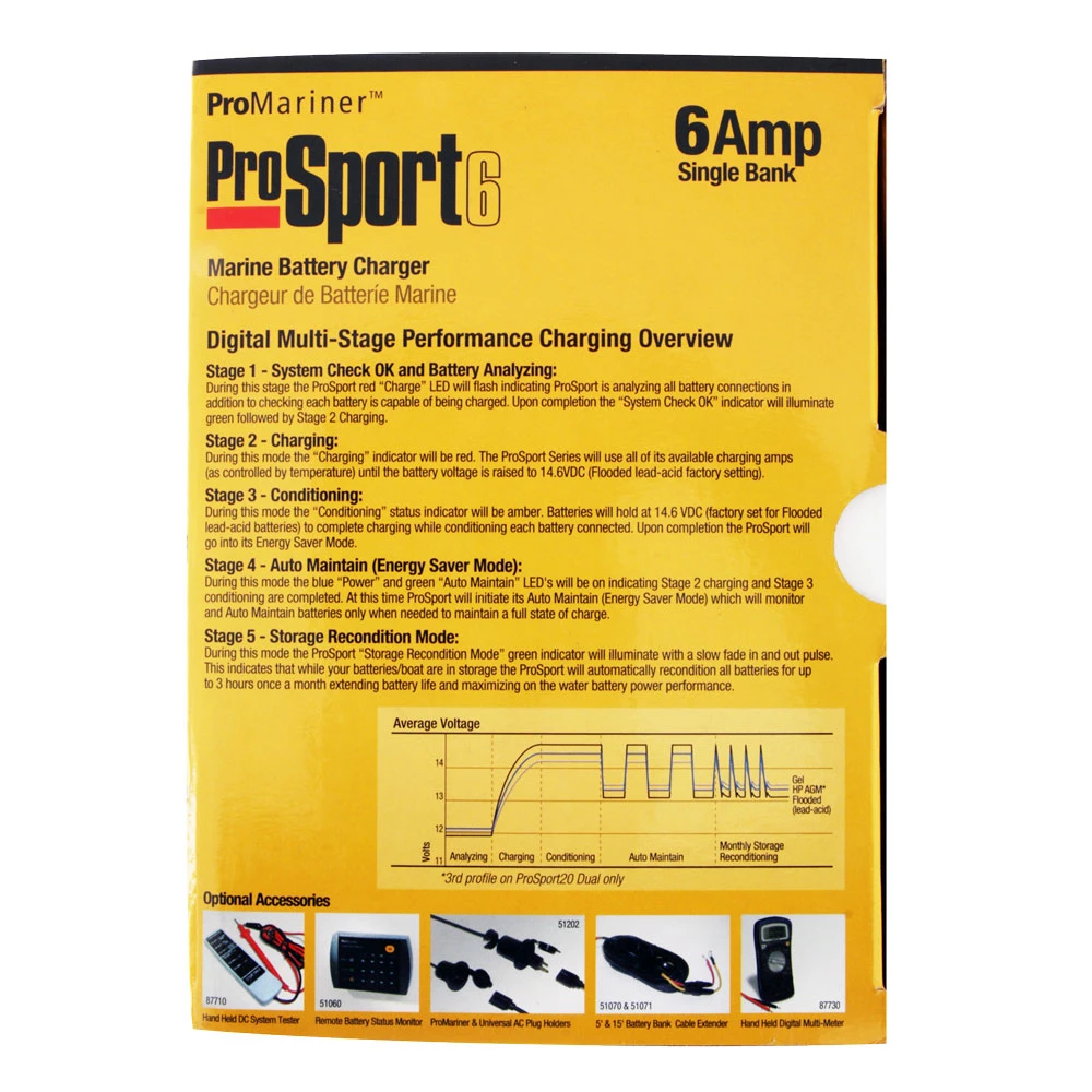 Mastervolt AGM Battery With ProMariner ProSport Charger 90Ah 12V 4 Mastervolt AGM Battery With ProMariner ProSport Charger 90Ah 12V - Image 4