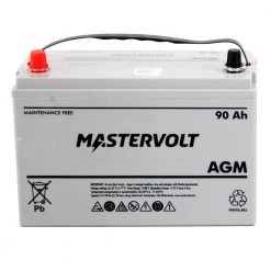 Mastervolt AGM Battery And ProMariner ProSport Charger With Cables 90Ah 24V -Mastervolt Sales 136070 1 1