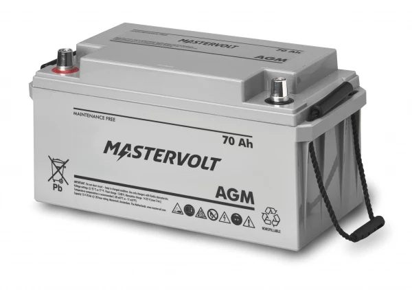 Mastervolt MV 12/70 Ah AGM Battery 1 Mastervolt MV 12/70 Ah AGM Battery