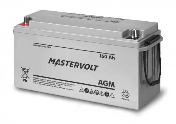 Mastervolt MV 12V 160Ah AGM Battery 1 Mastervolt MV 12V 160Ah AGM Battery